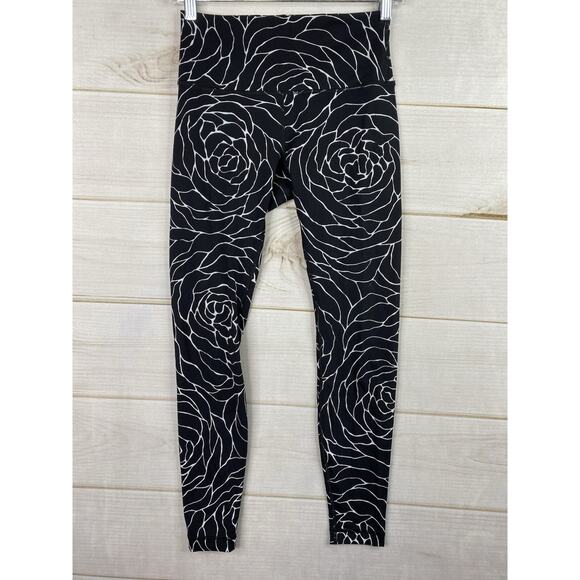 Lululemon Legging Sz 6 Black Wunder Under Hi-Rise 7/8 Tight Full-On Luxtreme - Picture 1 of 10